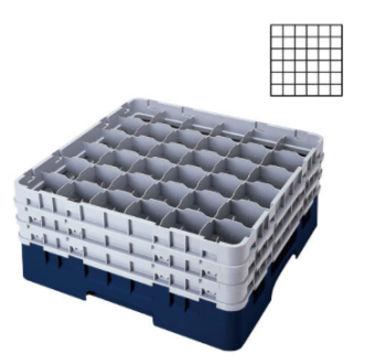 Кассета для бокалов 36 ячеек CAMBRO 36S900-186 в ШефСтор (chefstore.ru)